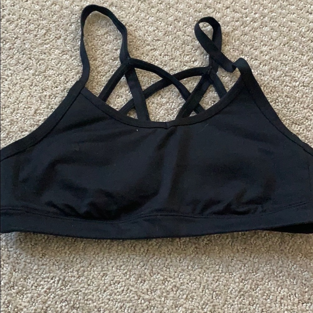 Black Northface Sports Bra XS